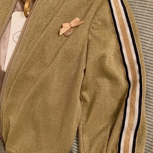 Le Chic gold and pink baby set - Picture 4 of 8